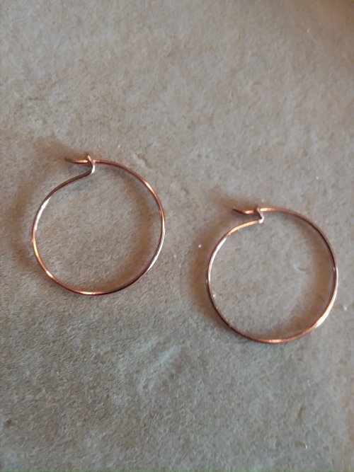 Jennifer VanBenschoten's Easy Hammered Hoop Earrings - , Contemporary Wire Jewelry, Forging, Forging Jewelry, Jewelry Forging, hoops